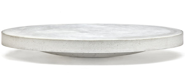 "Meteor" fad hvid / Concrete Dish white